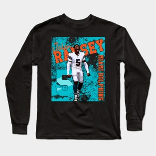 Jalen ramsey || miami dolphins Long Sleeve T-Shirt